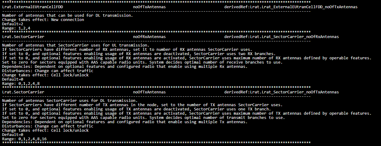 Parameters to check MIMO Capabilities of a cell - RAN - telecomHall Forum